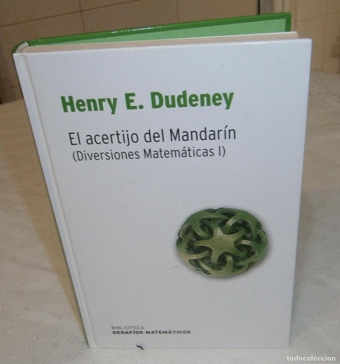 Libros de segunda mano de ciencias: El acertijo del mandarin -desafios matematicos- a&ntilde;o 2007 - Foto 1