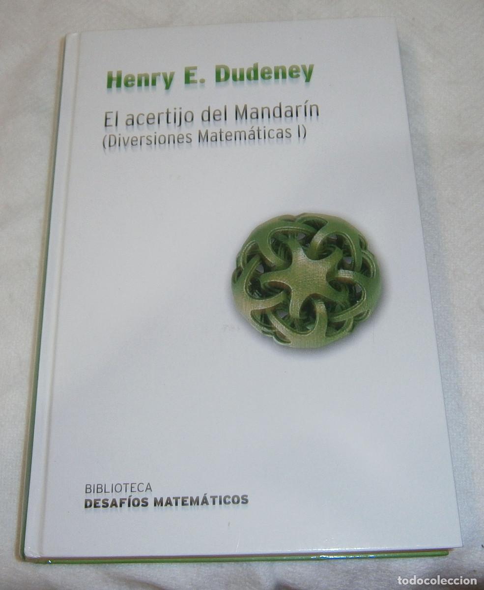 Libros de segunda mano de ciencias: El acertijo del mandarin -desafios matematicos- a&ntilde;o 2007 - Foto 3