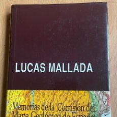 Libros de segunda mano: MEMORIAS DE LA COMISION DEL MAPA GEOLOGICO DE ESPAÑA, LUCAS MALLADA