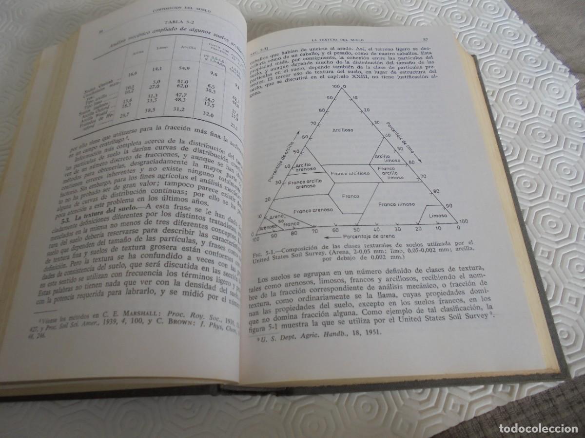 Libros de segunda mano: LAS CONDICIONES DEL SUELO Y EL CRECIMIENTO DE LAS PLANTAS. SIR E. JOHN RUSSELL Y E. WALTER RUSSELL. - Foto 4