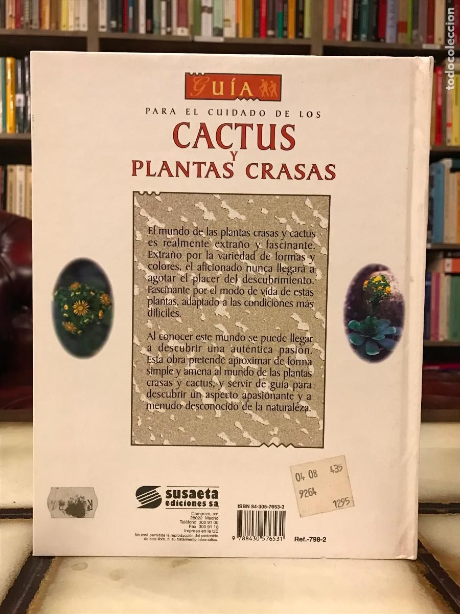 Libros de segunda mano: Gu&iacute;a para el cuidado de los cactus y plantas crasas. - Foto 2