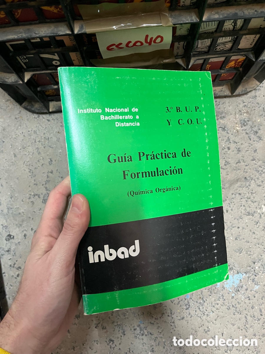 Second hand books of Sciences: Esco40 Gu&iacute;a Pr&aacute;ctica de Formulaci&oacute;n (Qu&iacute;mica Org&aacute;nica)