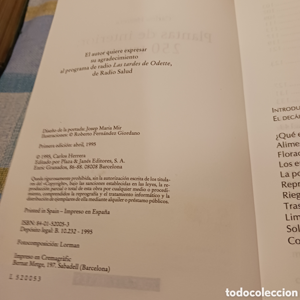 Libros de segunda mano: Plantas de Interior: 250 trucos de Carlos Herrera - Foto 6