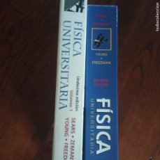 Libros de segunda mano de Ciencias: FISICA UNIVERSITARIA.-SEARS ZEMANSKY ADDISON WESLEY. 2 TOMOS .