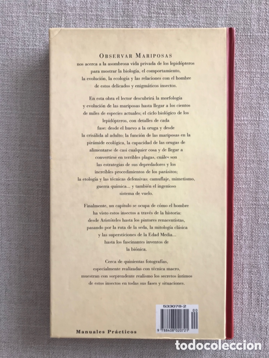 Libros de segunda mano: Observar Mariposas. Gu&iacute;a sobre Mariposas. - Foto 2