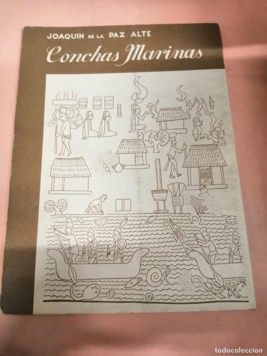 Libros de segunda mano: CONCHAS MARINAS (JOAQUIN DE LA PAZ ALTE) - Foto 1
