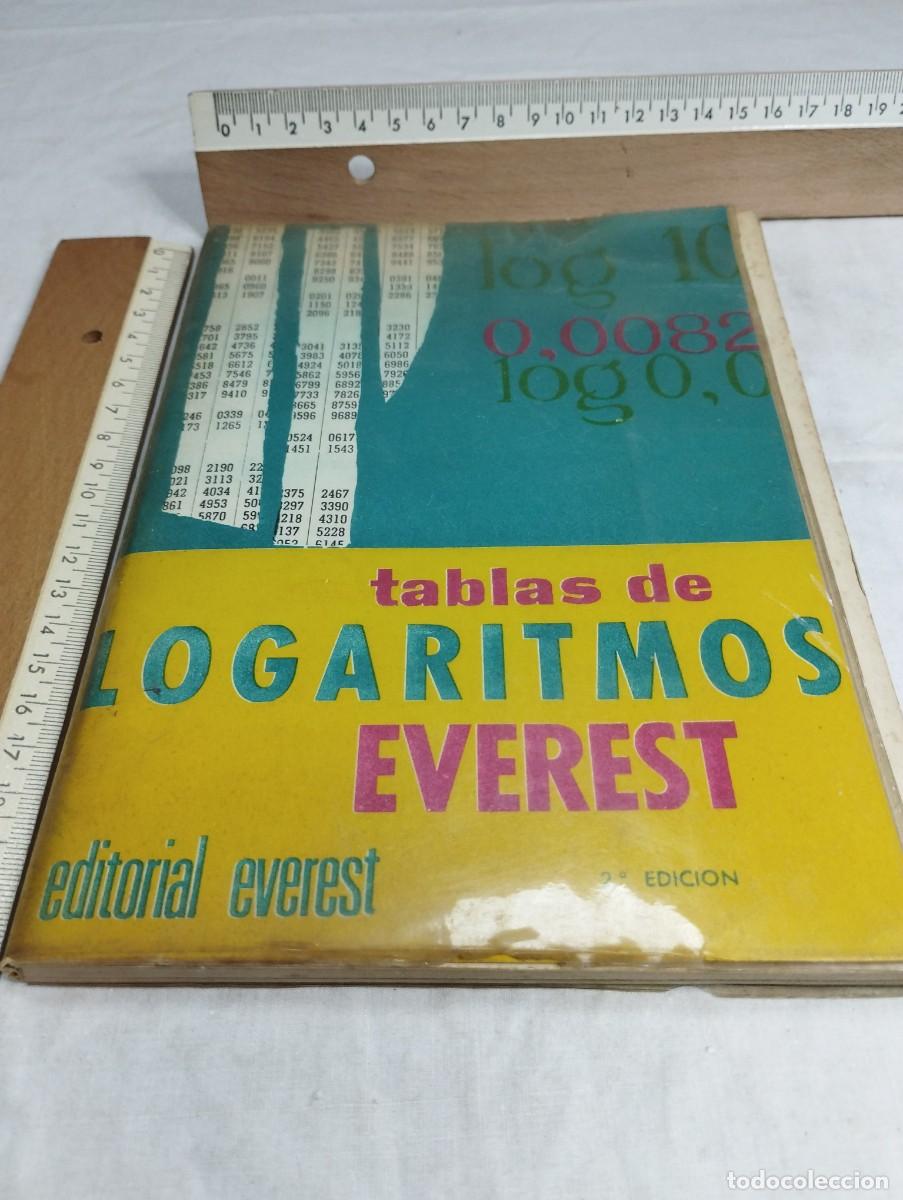Libros de segunda mano de ciencias: Tablas de logaritmos Everest. Textos Everest, 1964 - Foto 1