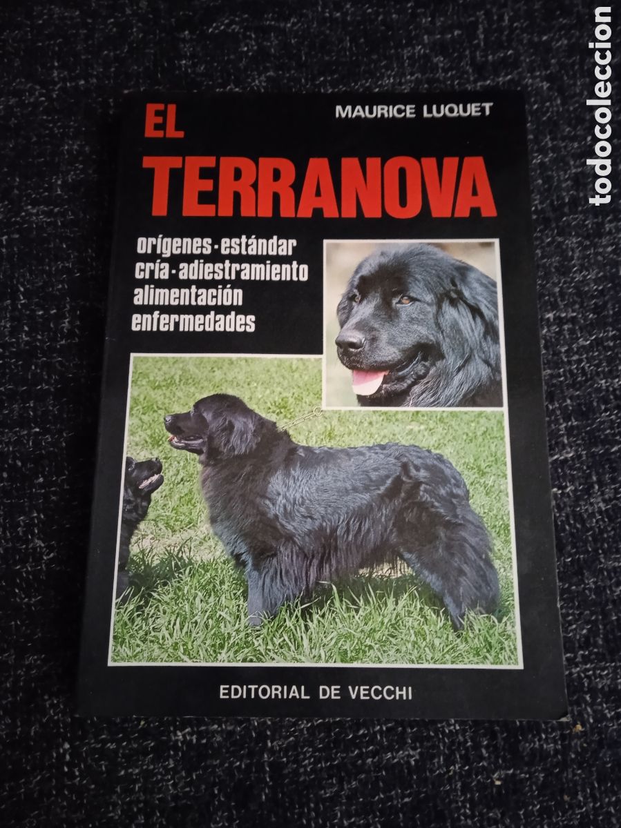 Libros de segunda mano: EL TERRANOVA / MAURICE LUQUET -ED. VECCHI - PERROS - Foto 1