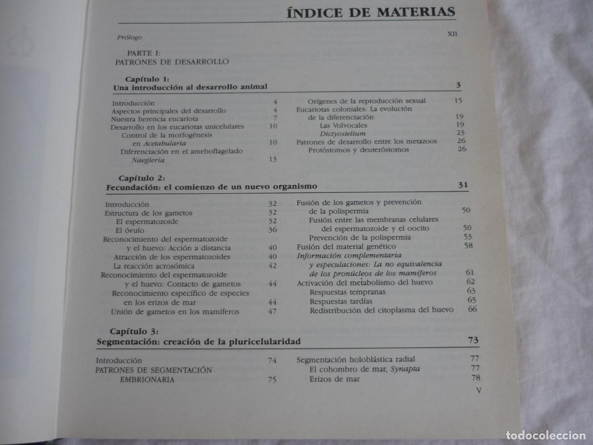 Libros de segunda mano: Biolog&iacute;a del desarrollo, Scott F. Gilbert, 1988 - Foto 8