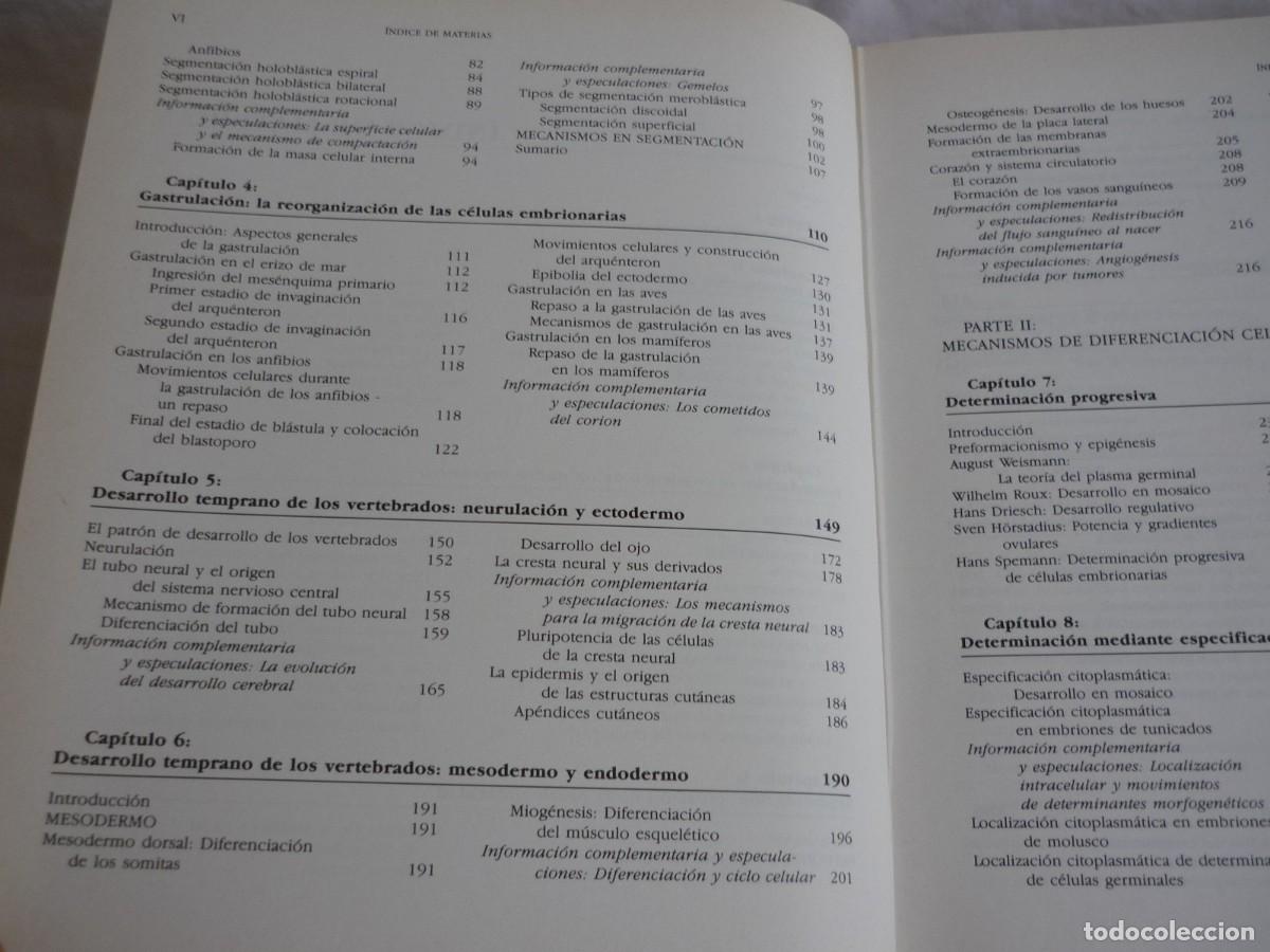 Libros de segunda mano: Biolog&iacute;a del desarrollo, Scott F. Gilbert, 1988 - Foto 9