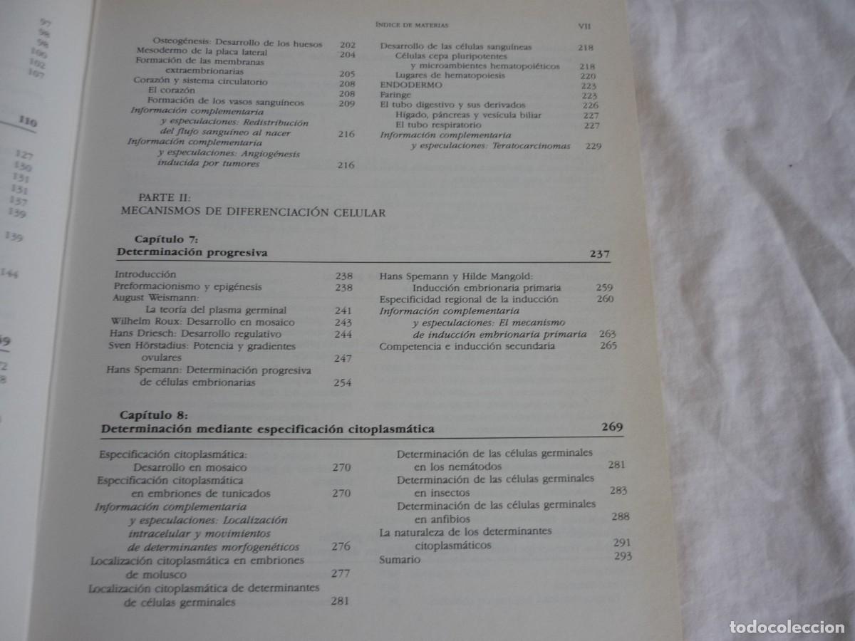 Libros de segunda mano: Biolog&iacute;a del desarrollo, Scott F. Gilbert, 1988 - Foto 10