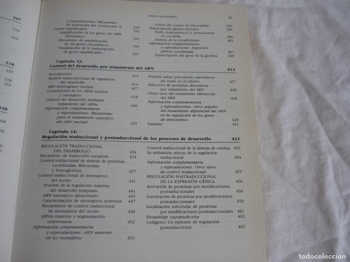 Libros de segunda mano: Biolog&iacute;a del desarrollo, Scott F. Gilbert, 1988 - Foto 12