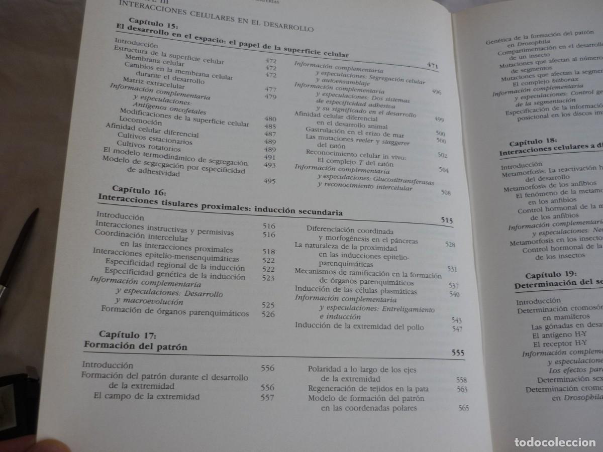 Libros de segunda mano: Biolog&iacute;a del desarrollo, Scott F. Gilbert, 1988 - Foto 13