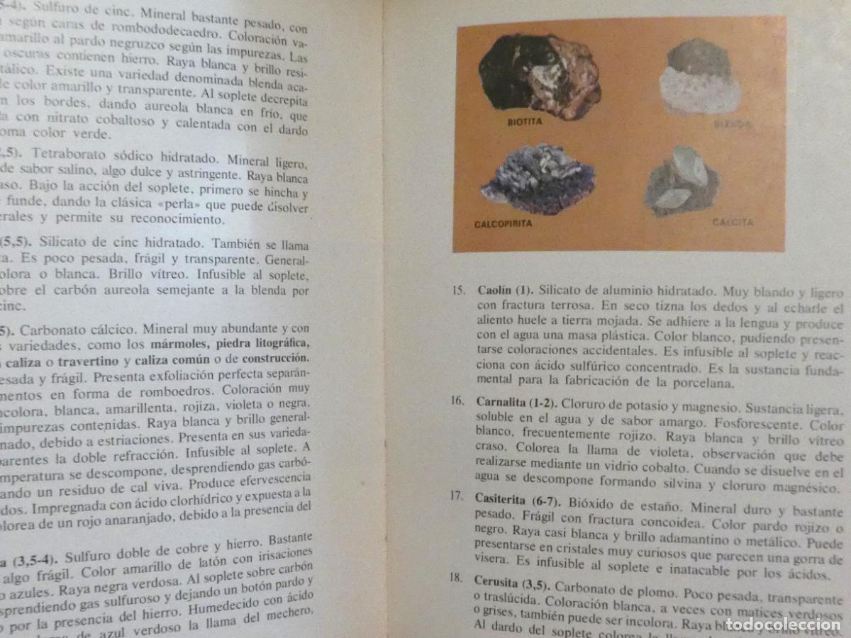 Libros de segunda mano: Tu colecci&oacute;n de minerales - Jos&eacute; A. Arroyo. ediciones altea - Foto 3