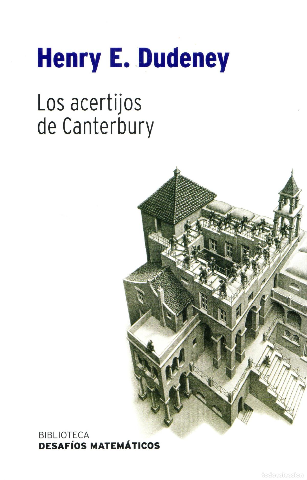 Libros de segunda mano de ciencias: Los acertijos de Canterbury - E. Dudeney, Henry - Foto 1