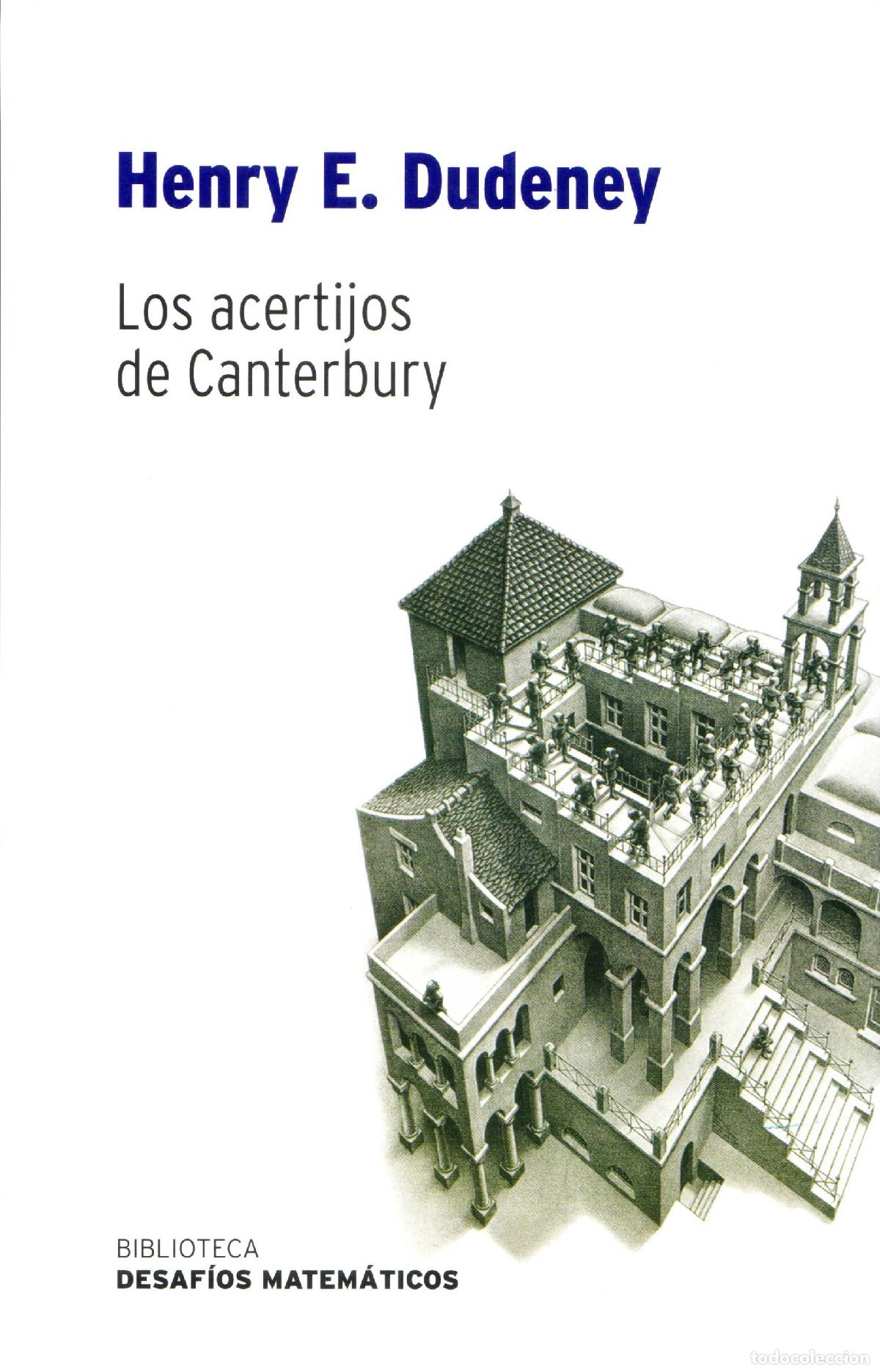Libros de segunda mano de ciencias: Los acertijos de Canterbury - E. Dudeney, Henry - Foto 1