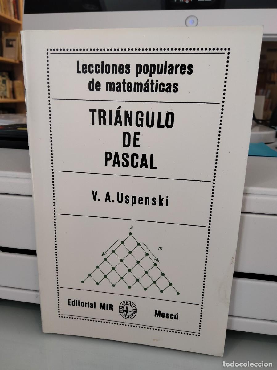 Libros de segunda mano de ciencias: Triangulo de Pascal - V.A. Uspenski - Foto 1