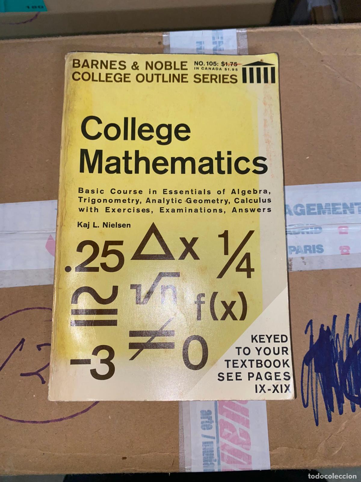 Libros de segunda mano de ciencias: Barnes and nobles - College Mathematics - Foto 1