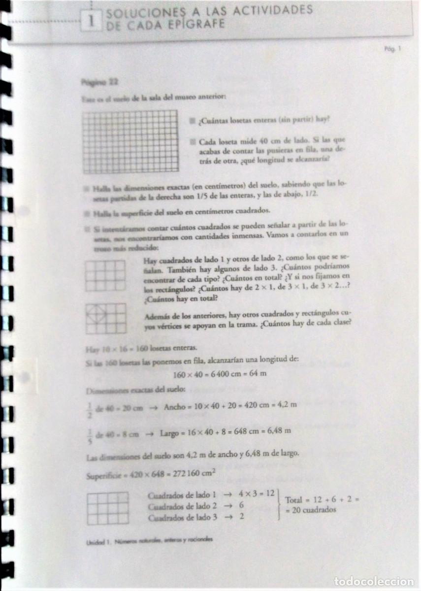 Libros de segunda mano de ciencias: ACTIVIDADES Y EJERCICIOS RESUELTOS DE 4&ordm; DE ESO OPCI&Oacute;N A - Foto 2