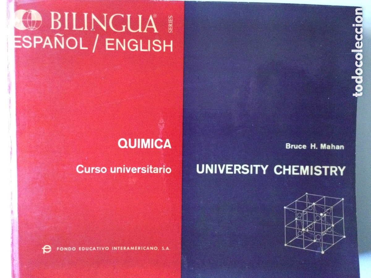 Libros de segunda mano de ciencias: Qu&iacute;mica curso universitario. Bilingua. - Foto 1