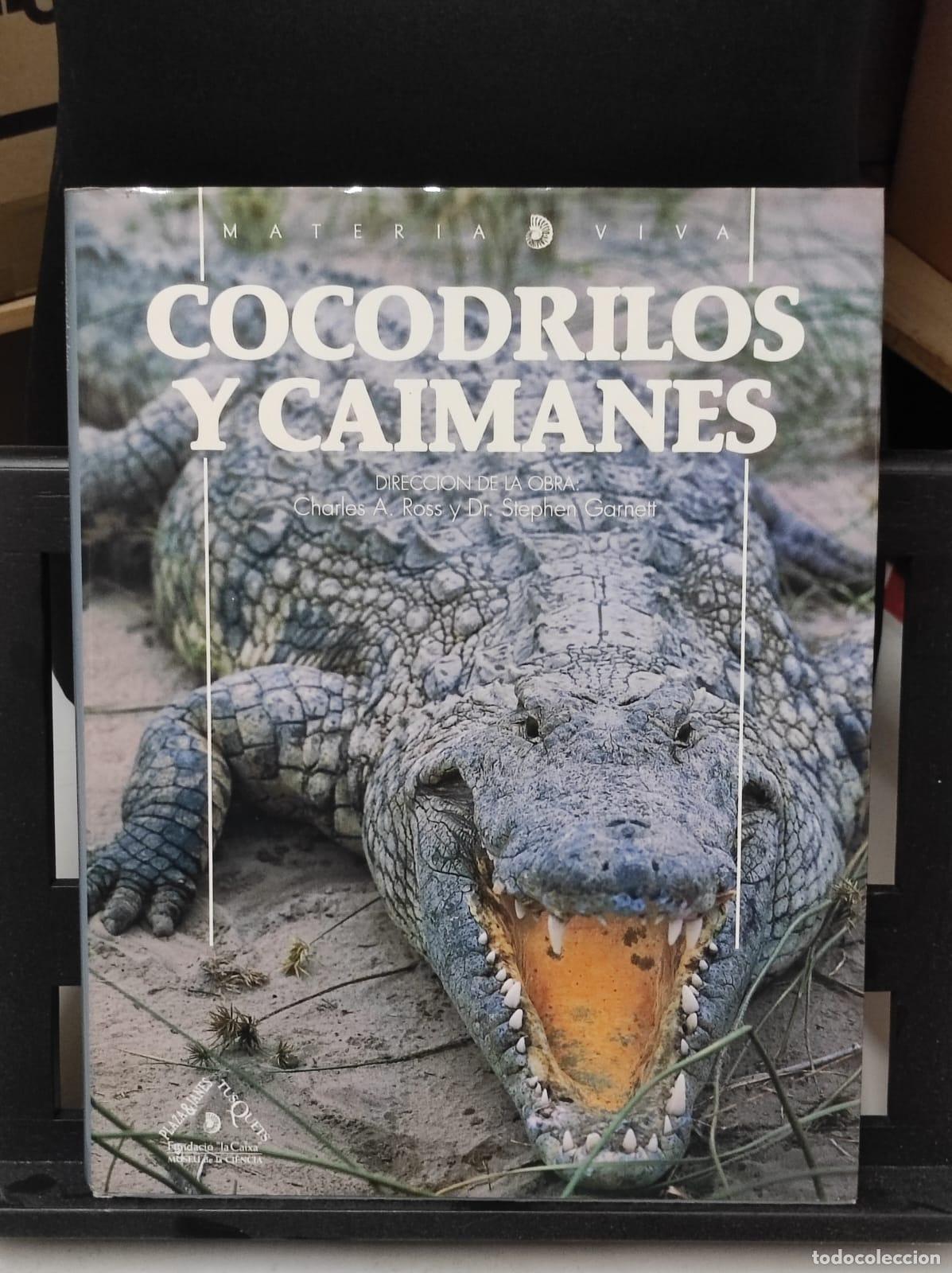 Libros de segunda mano: COCODRILOS Y CAIMANES - Charles A. Ross / Dr. Stephen Garnett (IB5947BE) - Foto 1