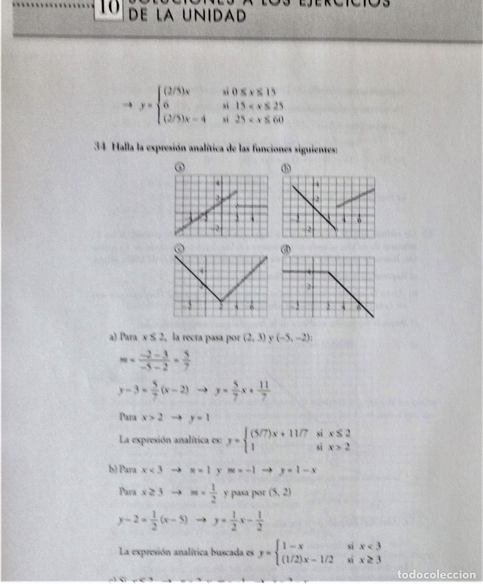 Libros de segunda mano de ciencias: ACTIVIDADES Y EJERCICIOS RESUELTOS DE 4&ordm; DE ESO OPCI&Oacute;N A - Foto 16