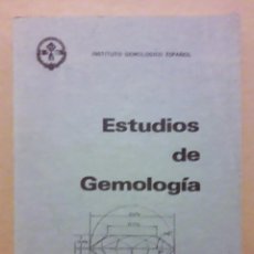 Libros de segunda mano: ESTUDIOS DE GEMOLOGÍA. CURSO SUPERIOR. INSTITUTO GEMOLÓGICO ESPAÑOL,