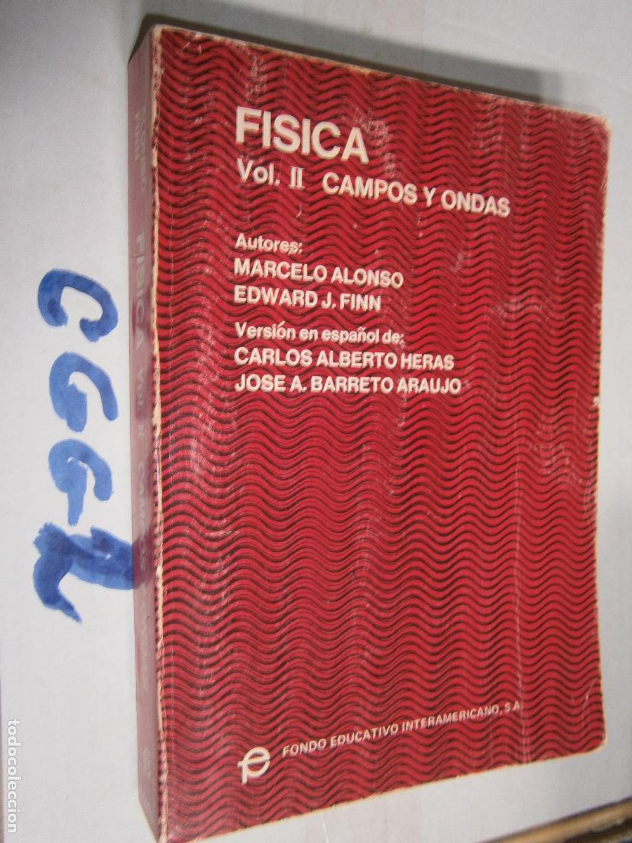 Libros de segunda mano de ciencias: ANTIGUO LIBRO DE TEXTO - CAMPOS Y ONDAS - Foto 1