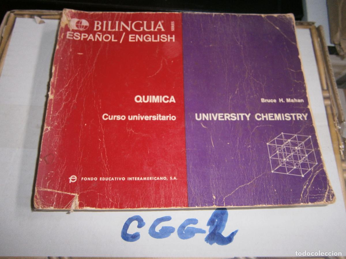 Libros de segunda mano de ciencias: ANTIGUO LIBRO DE TEXTO - QUIMICA BILINGUE - Foto 1