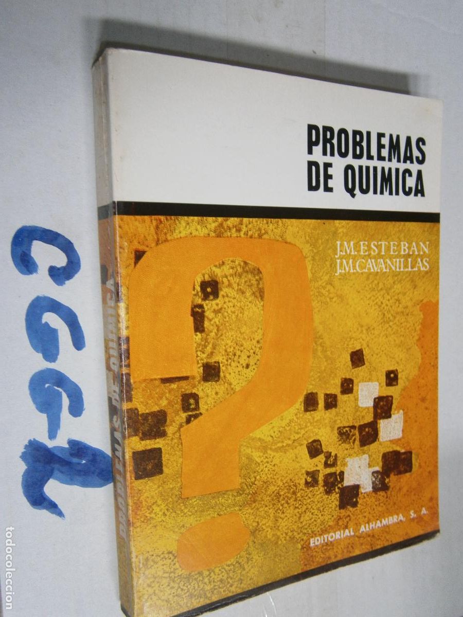 Libros de segunda mano de ciencias: ANTIGUO LIBRO DE TEXTO - PROBLEMAS DE QUIMICA - Foto 1