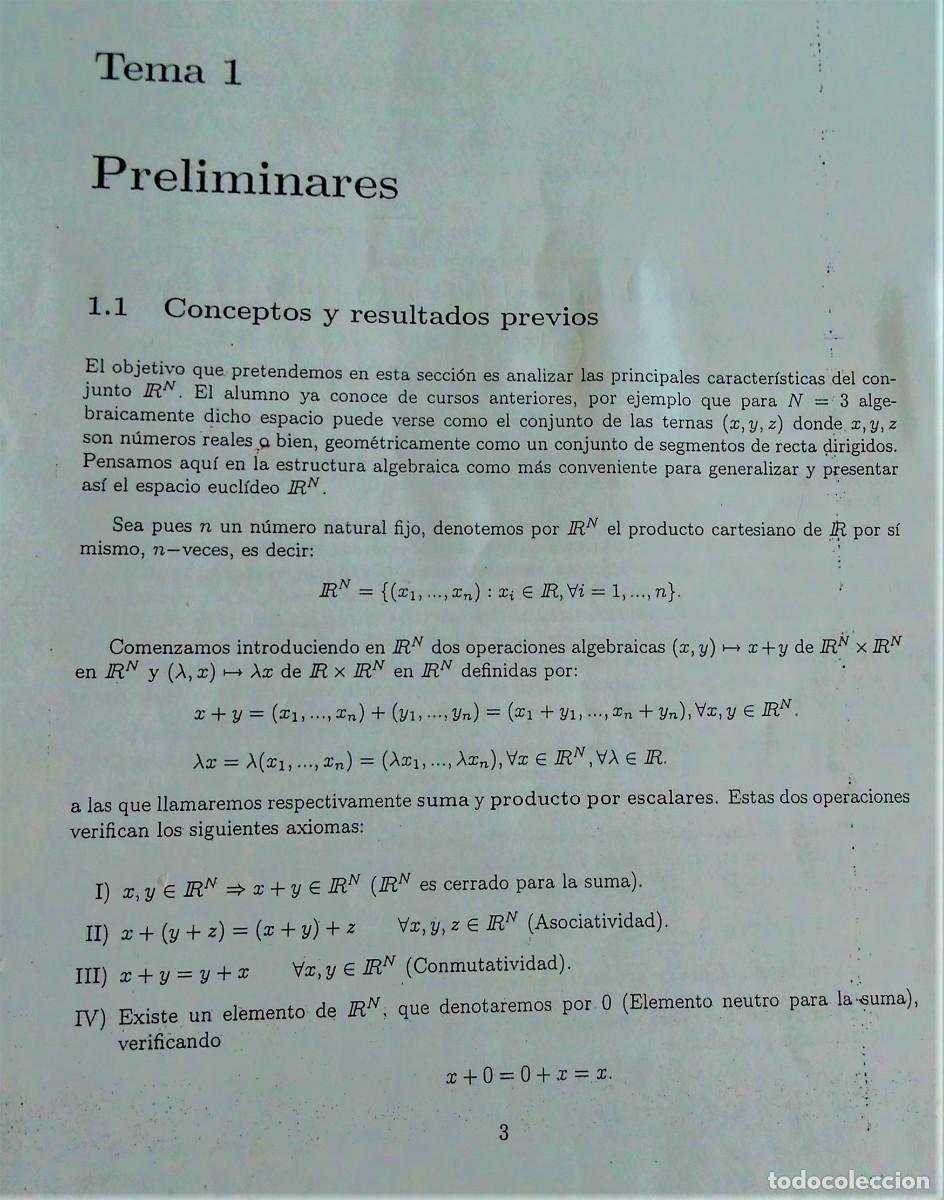 Libros de segunda mano de ciencias: C&Aacute;LCULO SUPERIOR - INGENIERIA INFORM&Aacute;TICA - UAL - Foto 2