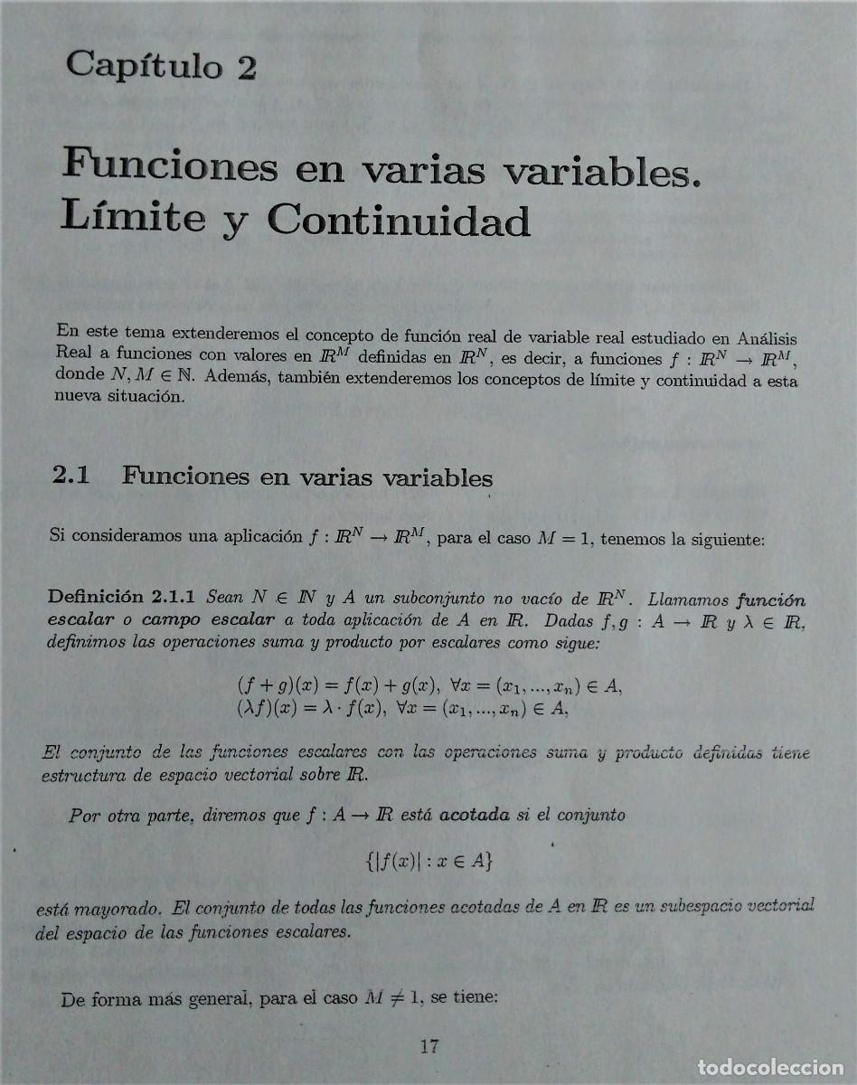 Libros de segunda mano de ciencias: C&Aacute;LCULO SUPERIOR - INGENIERIA INFORM&Aacute;TICA - UAL - Foto 3