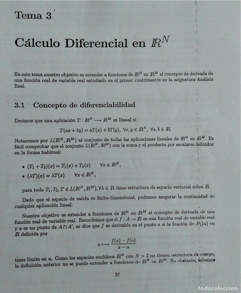 Libros de segunda mano de ciencias: C&Aacute;LCULO SUPERIOR - INGENIERIA INFORM&Aacute;TICA - UAL - Foto 4