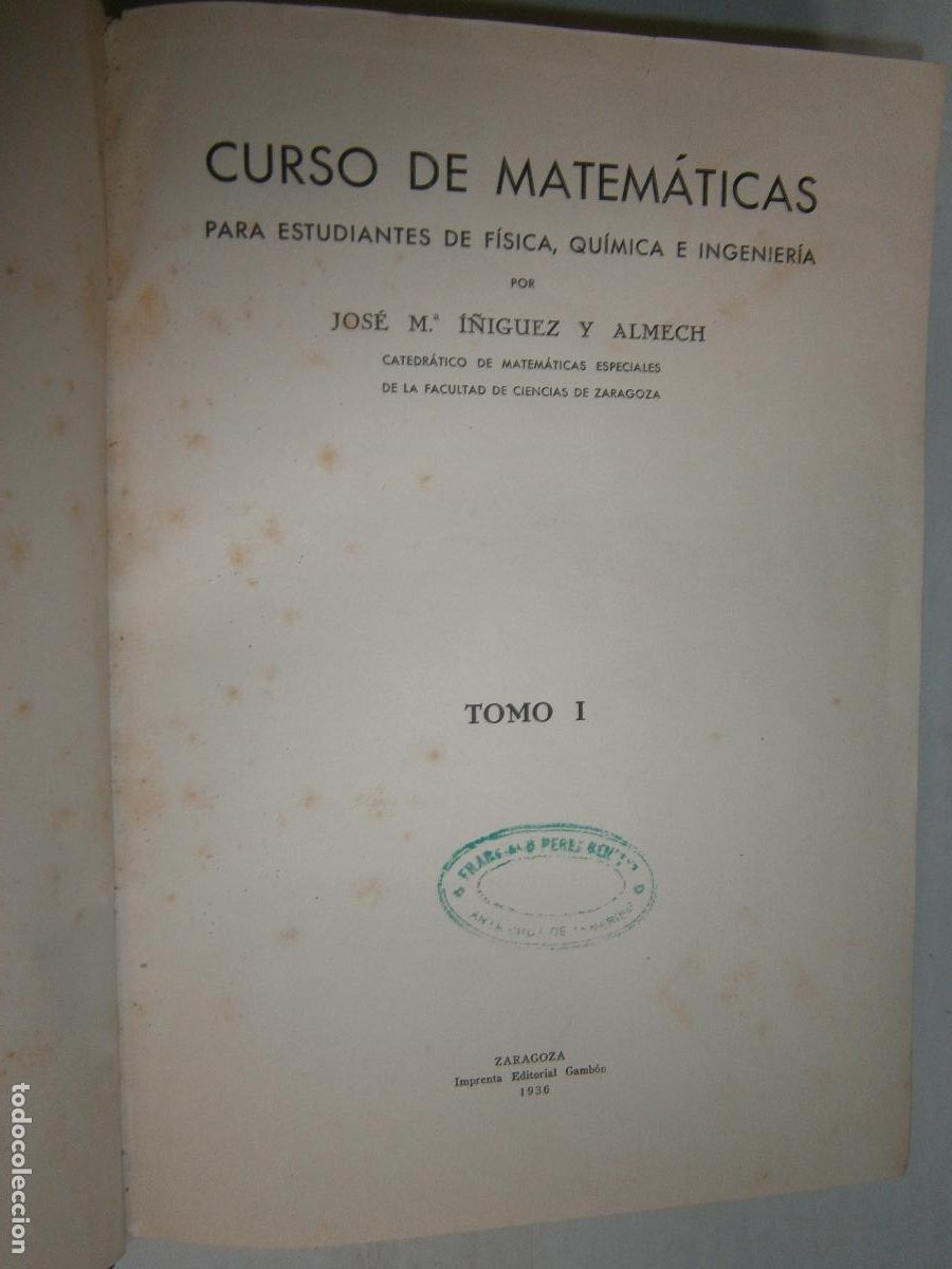 Libros de segunda mano de ciencias: CURSO DE MATEMATICAS - Foto 2