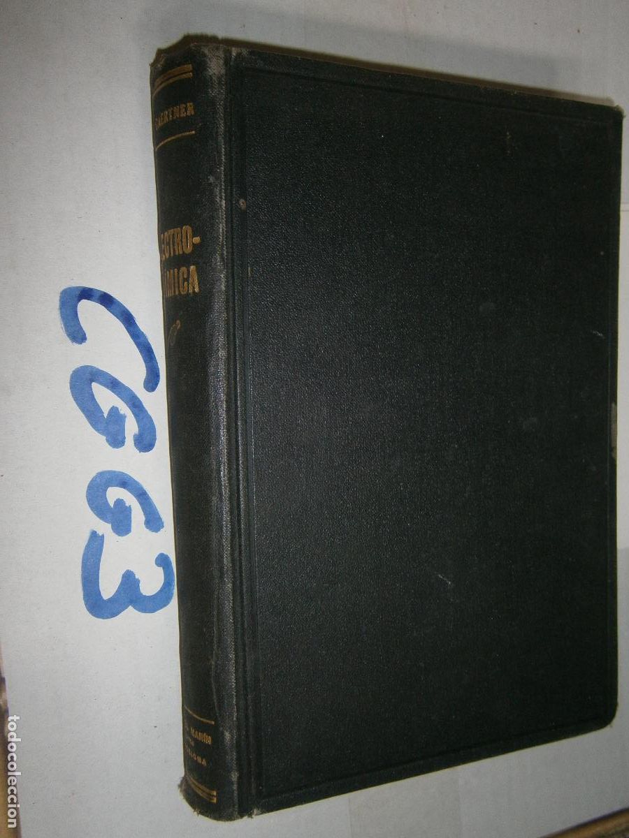Libros de segunda mano de ciencias: ANTIGUO LIBRO - ELECTROQUIMICA - Foto 1