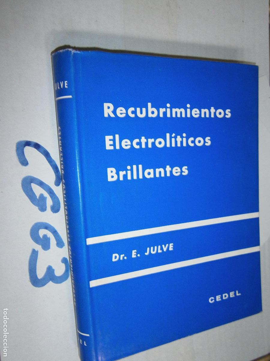Libros de segunda mano de ciencias: RECUBRIMIENTOS ELECTROLITICOS BRILLANTES - Foto 1