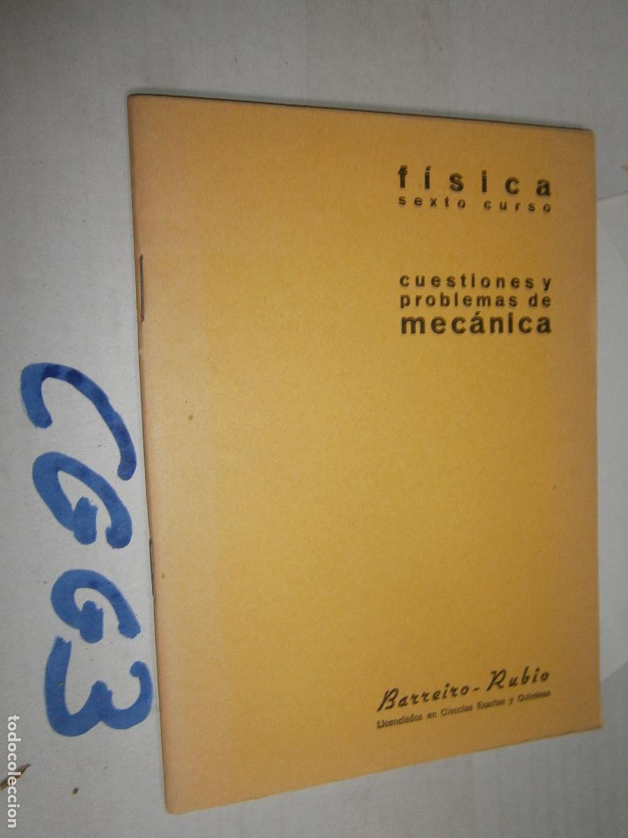 Libros de segunda mano de ciencias: CUESTIONES Y PROBLEMAS DE MECANICA - Foto 1