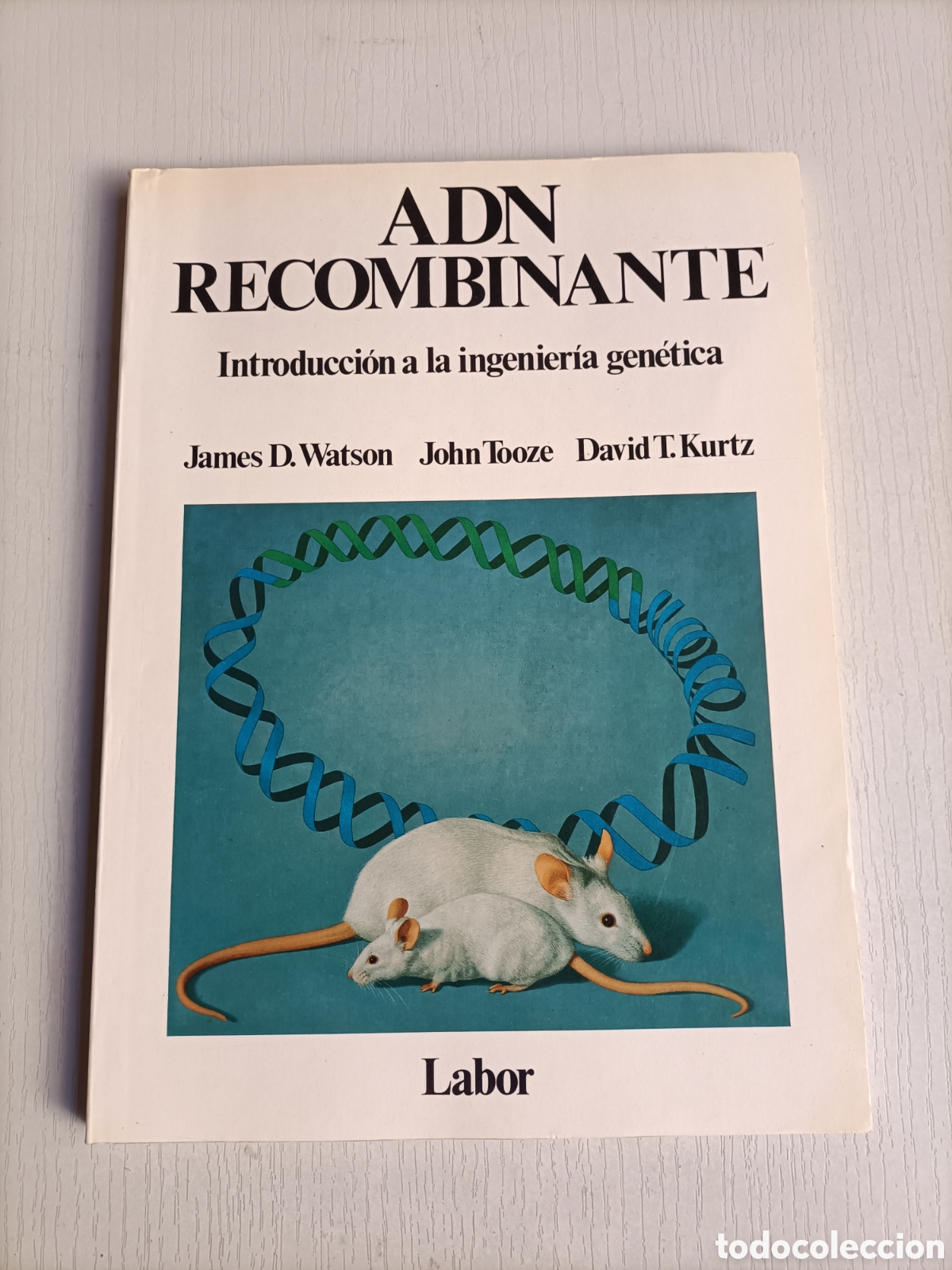 Libros de segunda mano de ciencias: ADN Recombinante. Introducci&oacute;n a la ingenier&iacute;a gen&eacute;tica. James D..Watson - Foto 1