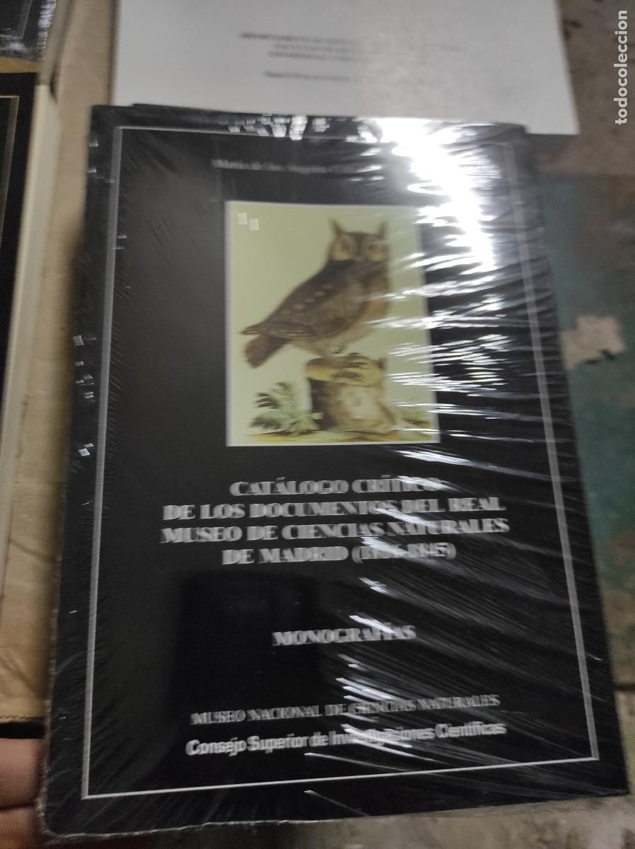 Gebrauchte B&uuml;cher: CATALOGO CRITICO DE LOS DOCUM ENTOS DEL REAL MUSEO DE CIENCIAS NATURALES - nuevo