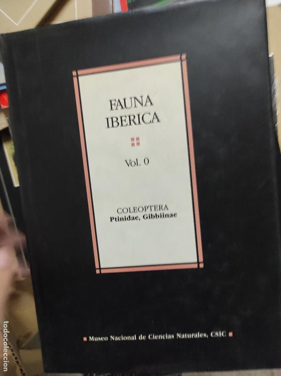 Libros de segunda mano: FAUNA IB&Eacute;RICA VOL. 0 COLEOPTERA (CSIC 1990) - Foto 1