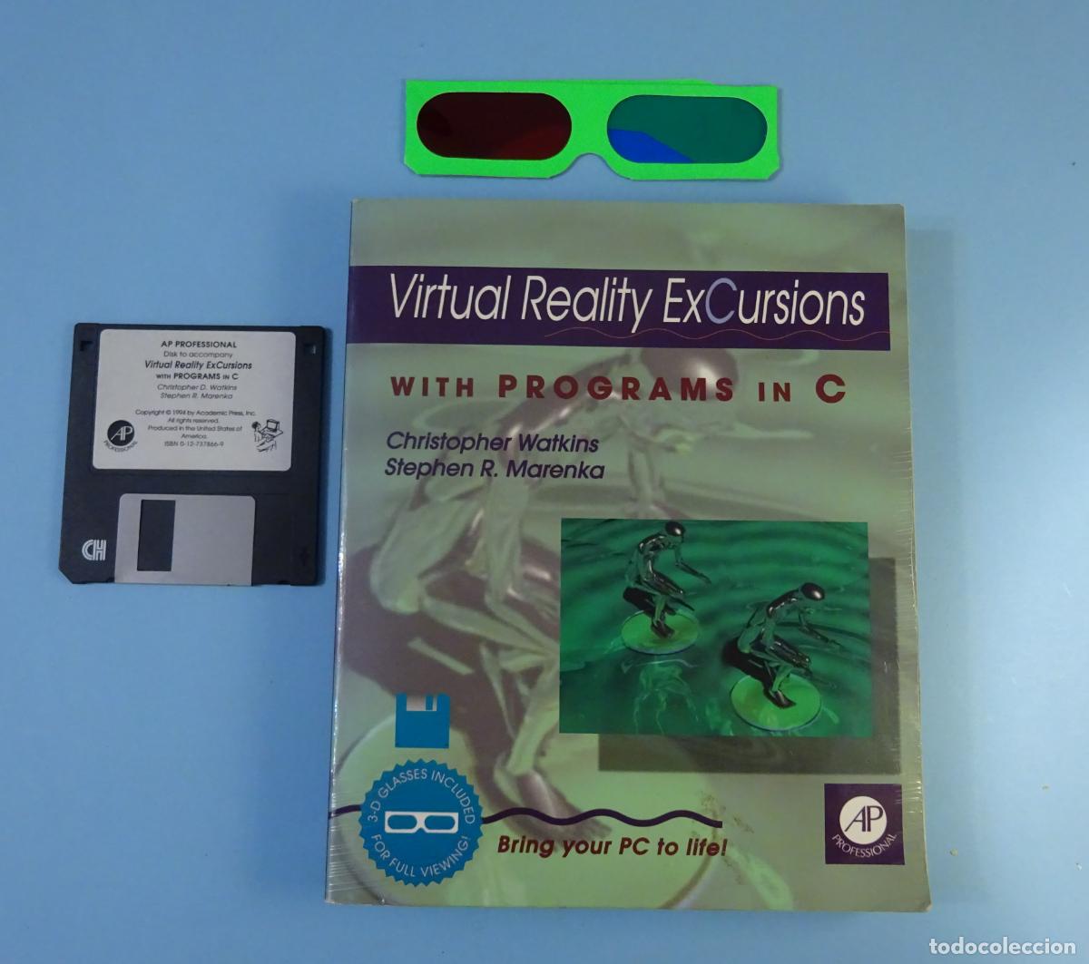 Libros de segunda mano de ciencias: VIRTUAL REALITY EXCURSIONS WITH PROGRAMS IN C. WATKINS / MARENKA. AP PROFESSIONAL 1994 - Foto 1