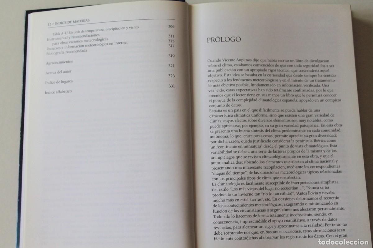 Libros de segunda mano de ciencias: Vicente Aup&iacute; - Gu&iacute;a del clima de Espa&ntilde;a - Omega - Foto 7