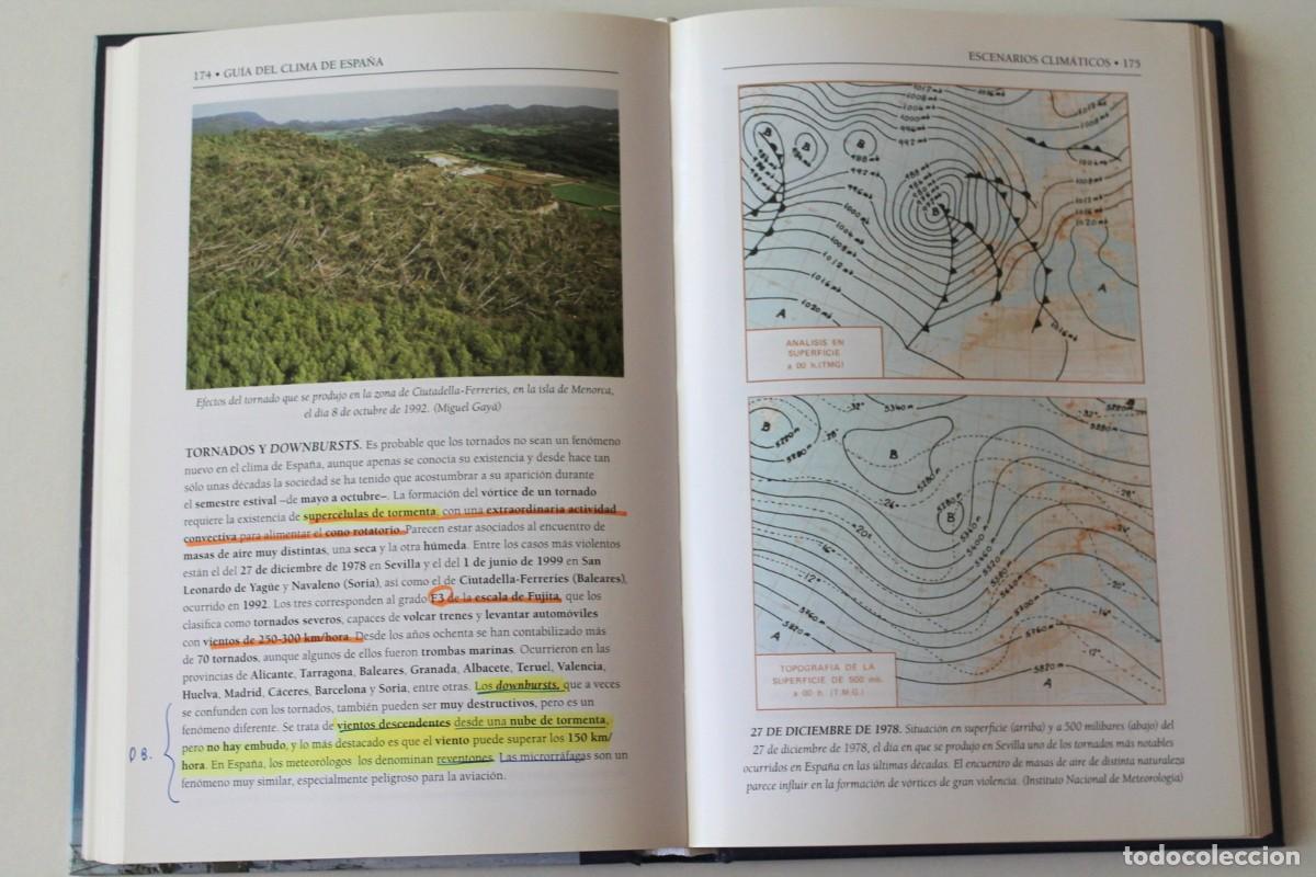 Libros de segunda mano de ciencias: Vicente Aup&iacute; - Gu&iacute;a del clima de Espa&ntilde;a - Omega - Foto 8