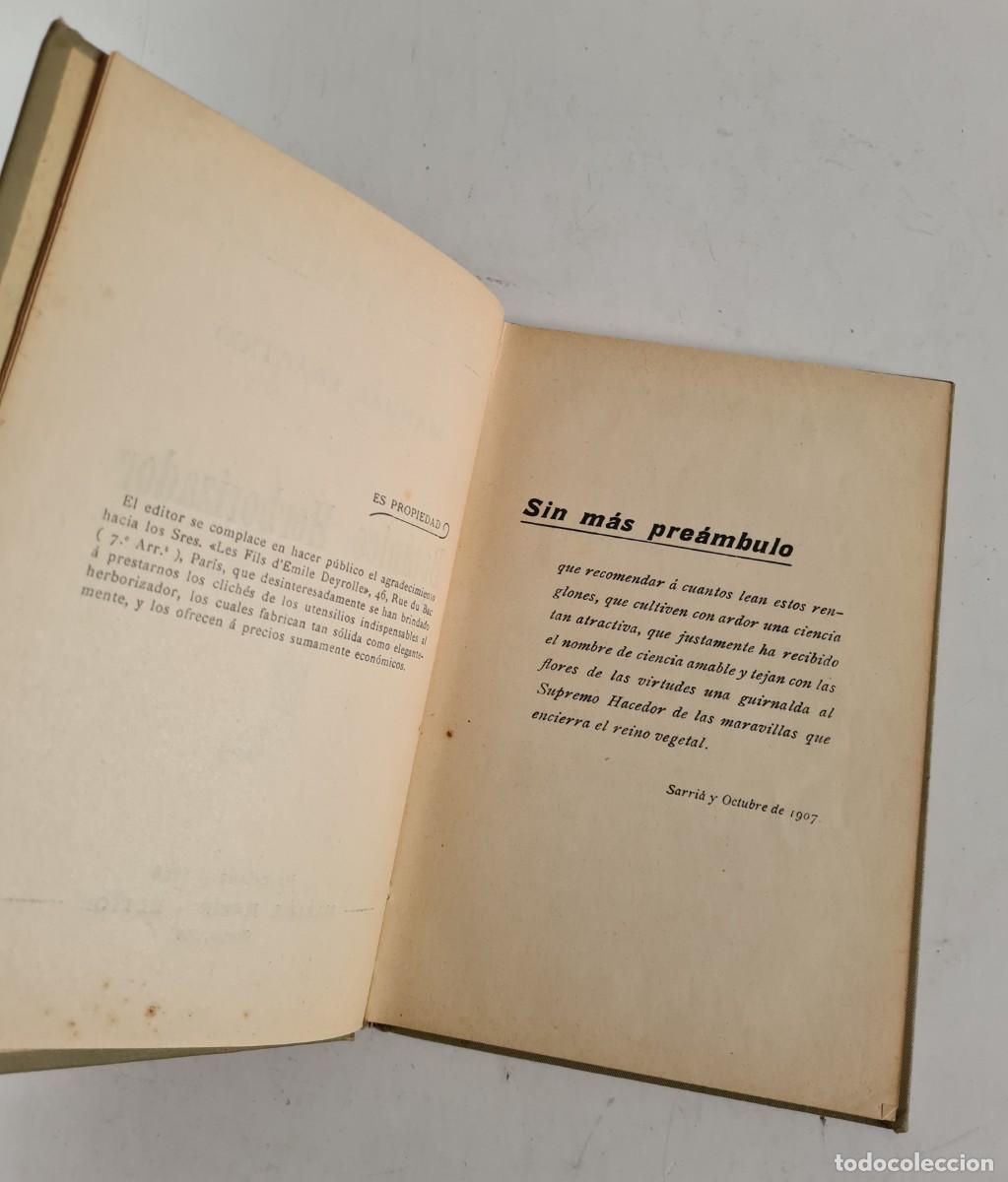 Libros de segunda mano: Antiguo Manual Pr&aacute;ctico del Bot&aacute;nico Herborizador 1908 - Bot&aacute;nica - Foto 9