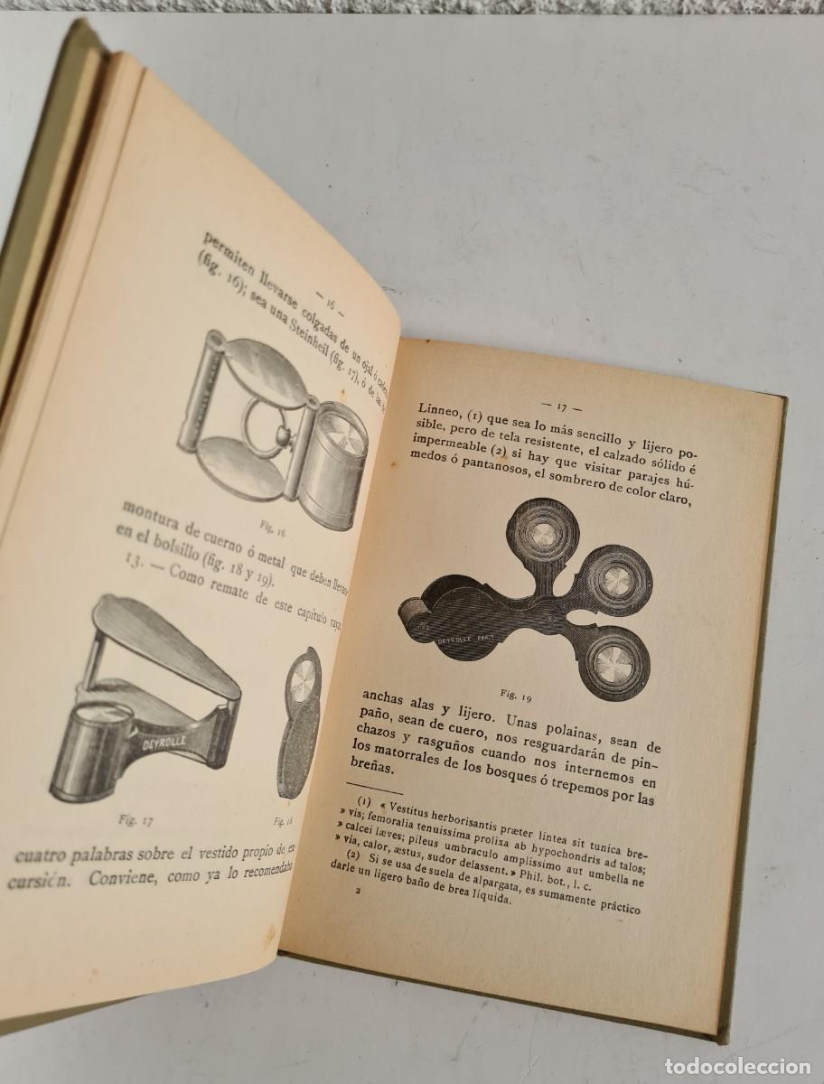Libros de segunda mano: Antiguo Manual Pr&aacute;ctico del Bot&aacute;nico Herborizador 1908 - Bot&aacute;nica - Foto 13