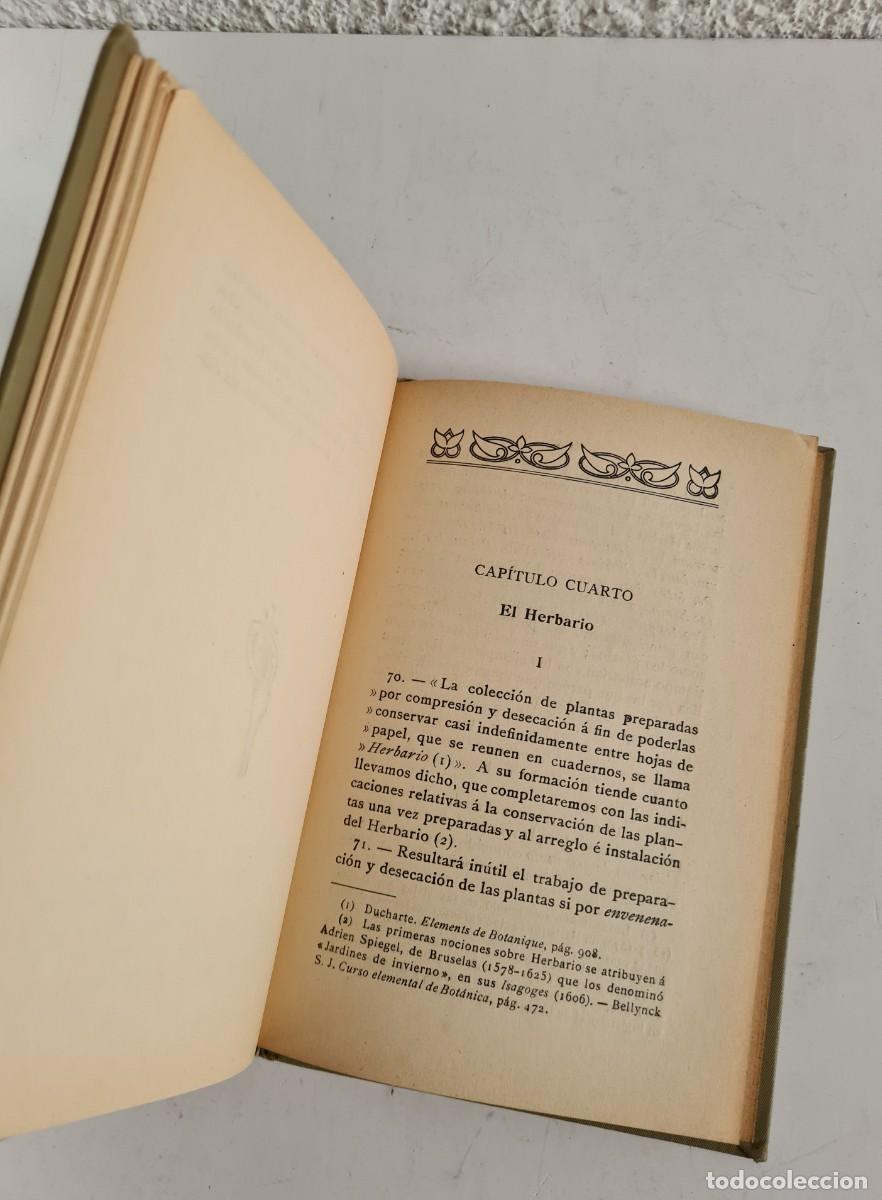 Libros de segunda mano: Antiguo Manual Pr&aacute;ctico del Bot&aacute;nico Herborizador 1908 - Bot&aacute;nica - Foto 17