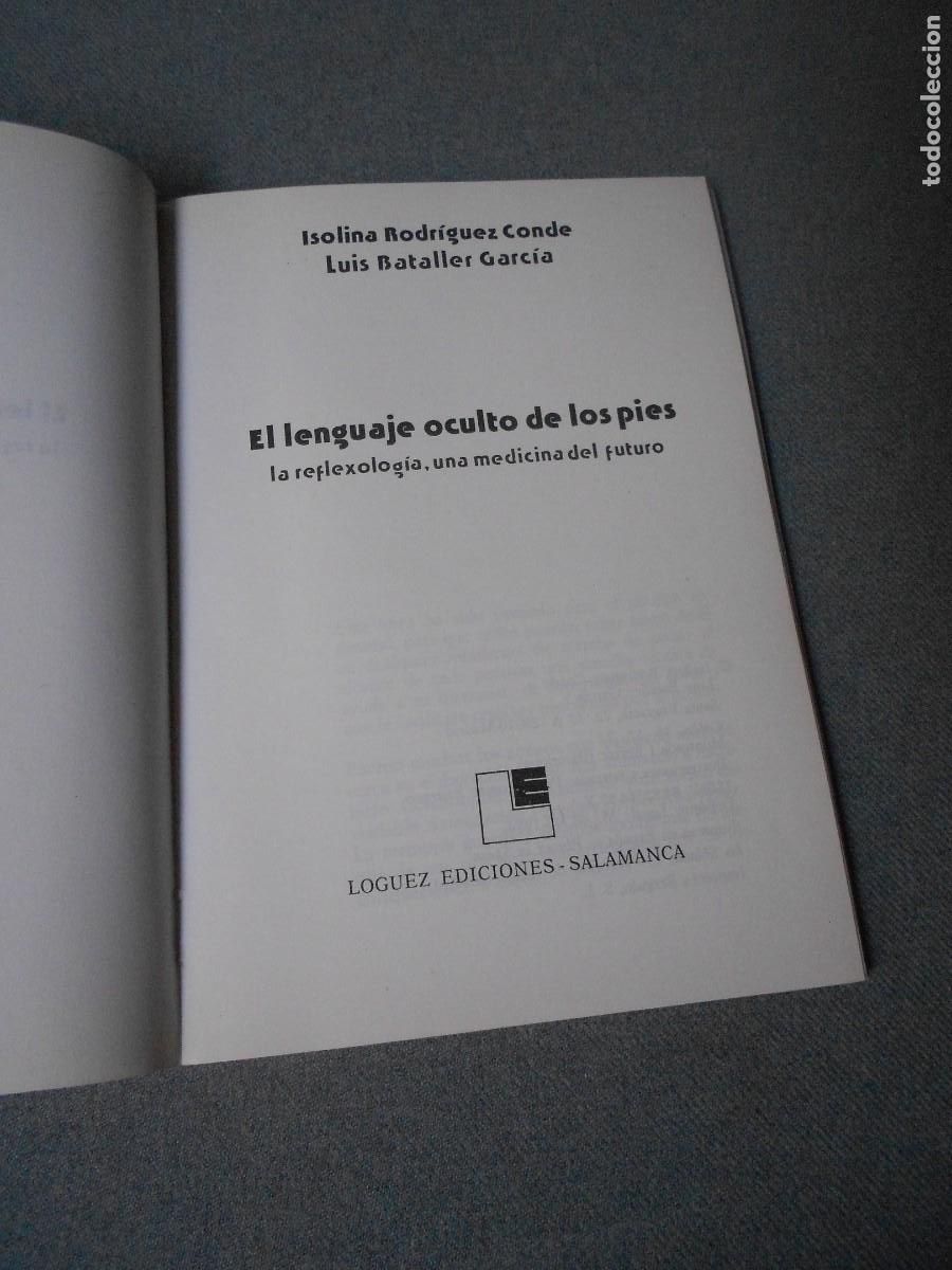 Libros de segunda mano de ciencias: EL LENGUAJE OCULTO DE LOS PIES - Foto 2