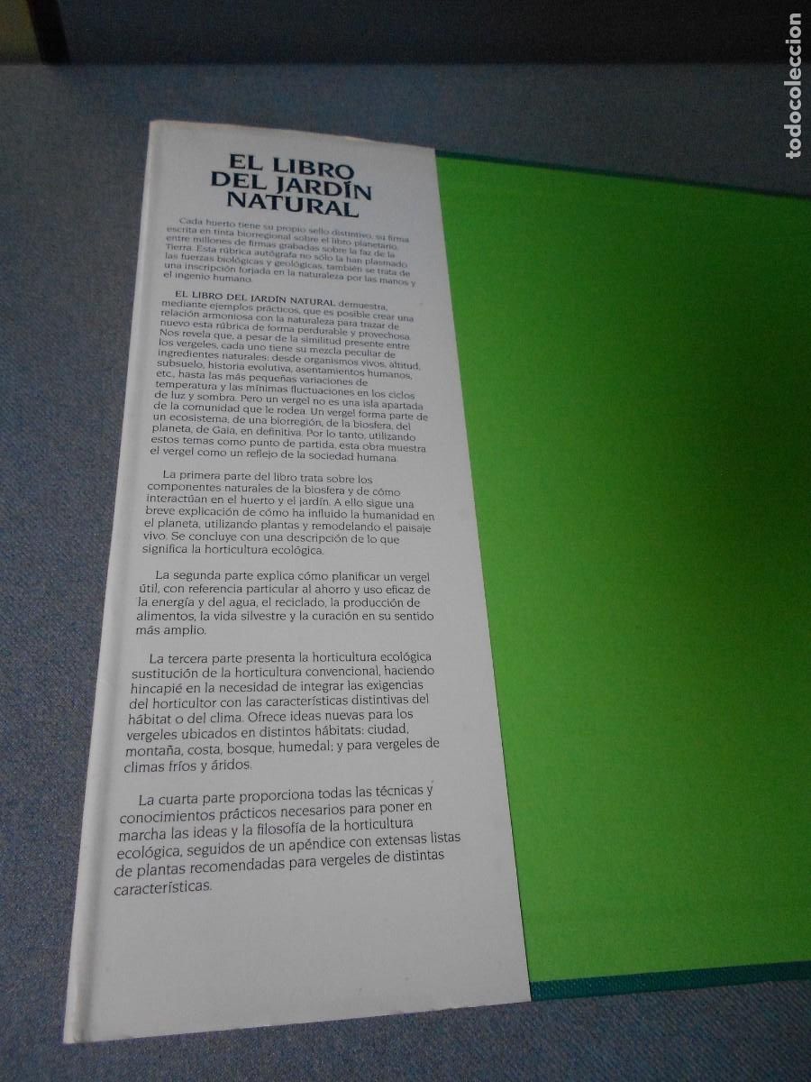 Libros de segunda mano: EL LIBRO DEL JARDIN NATURAL - Foto 2