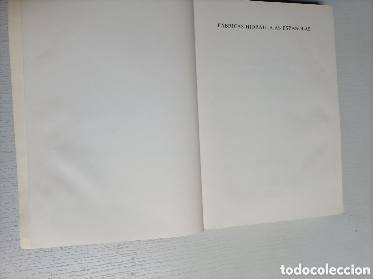 Libros de segunda mano de ciencias: F&aacute;bricas hidr&aacute;ulicas espa&ntilde;olas Ignacio Gonz&aacute;lez Tasc&oacute;n - Foto 9