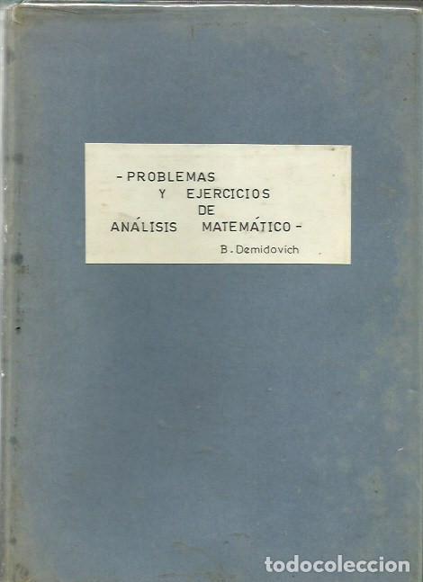 Libros de segunda mano de ciencias: Problemas y ejercicios de An&aacute;lisis Matem&aacute;tico / B. Demidovich. - Foto 1